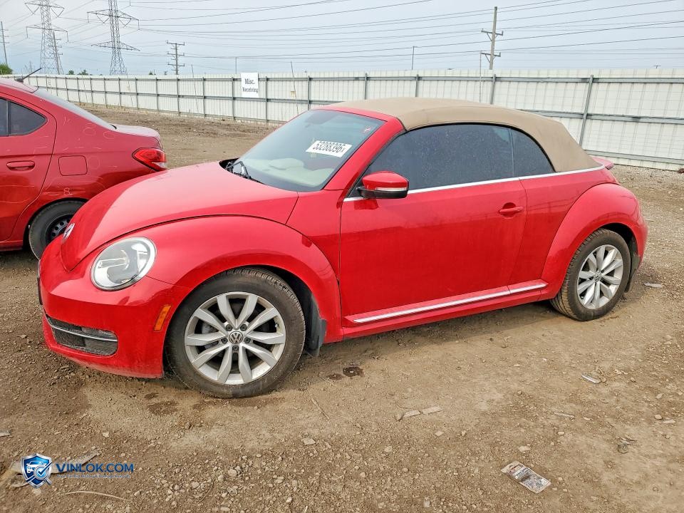 2014 VOLKSWAGEN BEETLE – Lot 53288396 auction photo