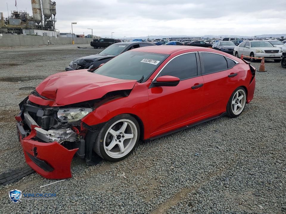 2018 HONDA CIVIC LX – Lot 53288776 auction photo