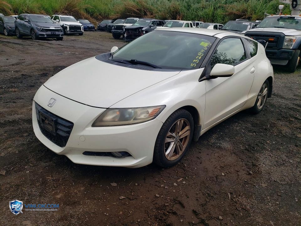 2012 HONDA CR-Z EX – Lot 53289696 auction photo