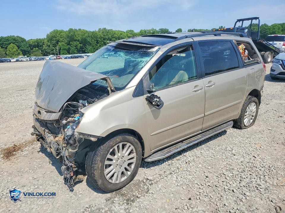 2008 TOYOTA SIENNA XLE – Lot 53289846 auction photo