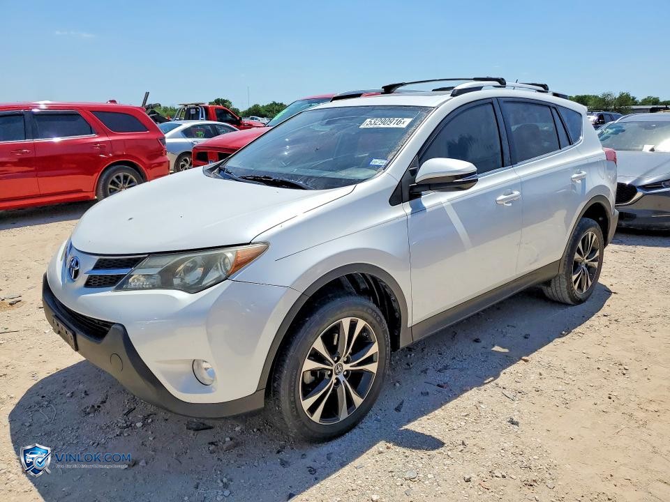 2015 TOYOTA RAV4 LIMITED – Lot 53290916 auction photo