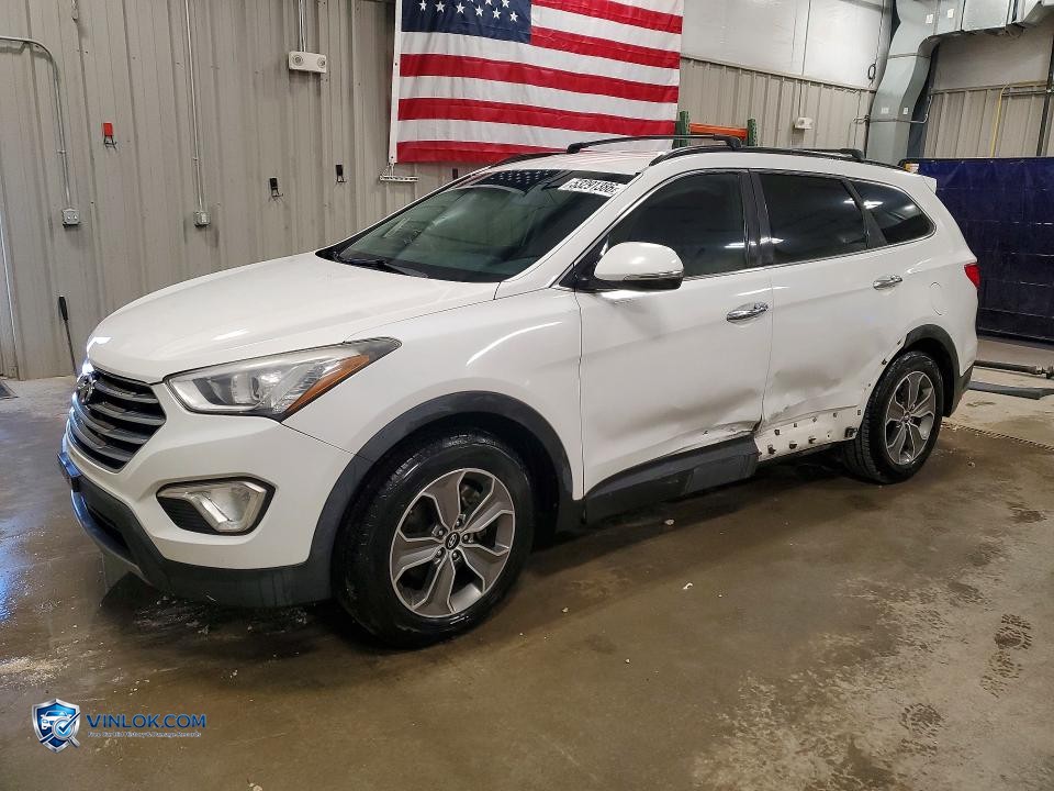 2013 HYUNDAI SANTA FE GLS – Lot 53291386 auction photo