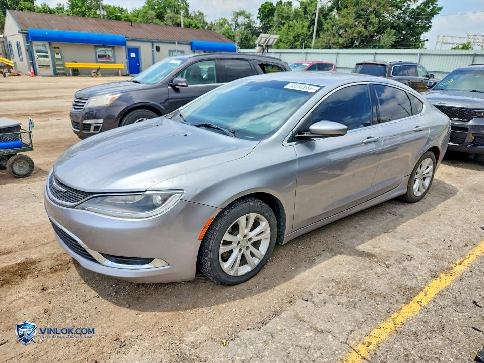2015 CHRYSLER 200 LIMITED – Lot 53292666 auction photo