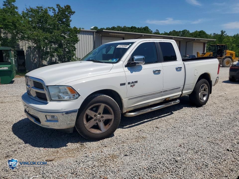 2010 DODGE RAM 1500 – Lot 53292696 auction photo
