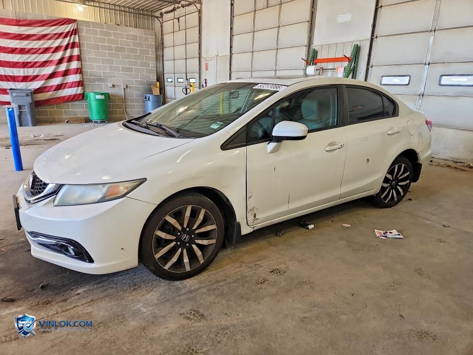 2014 HONDA CIVIC EXL – Lot 53293086 auction photo