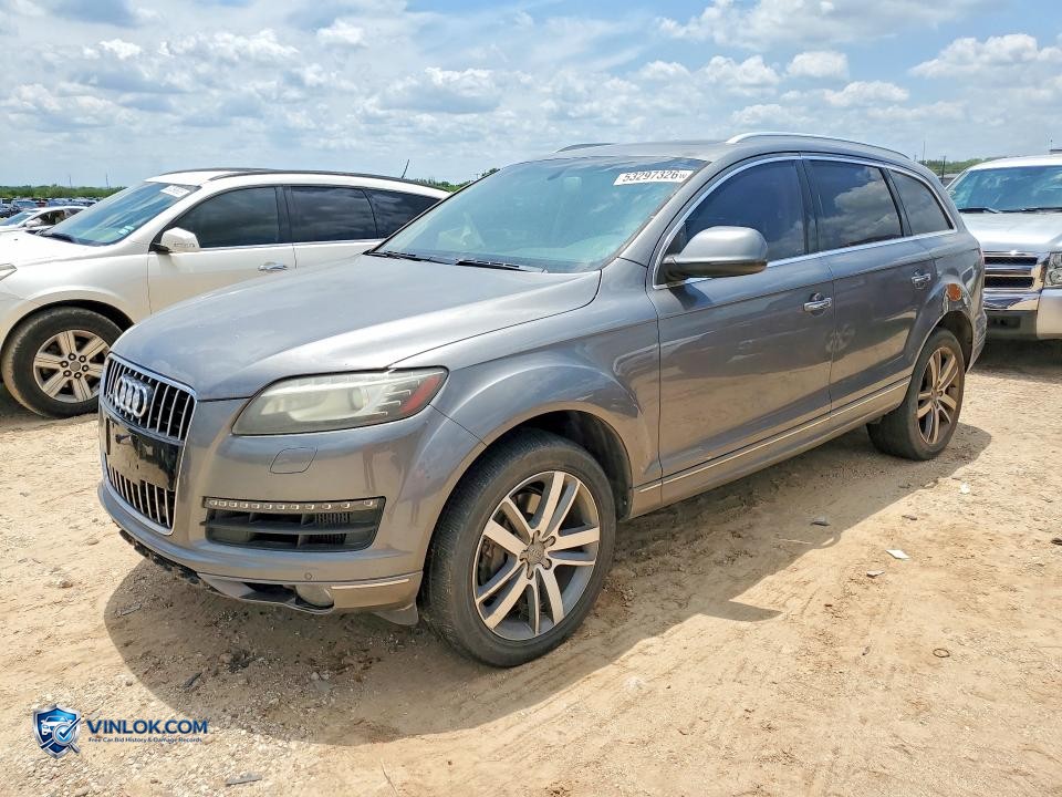 2013 AUDI Q7 PRESTIGE – Lot 53297326 auction photo