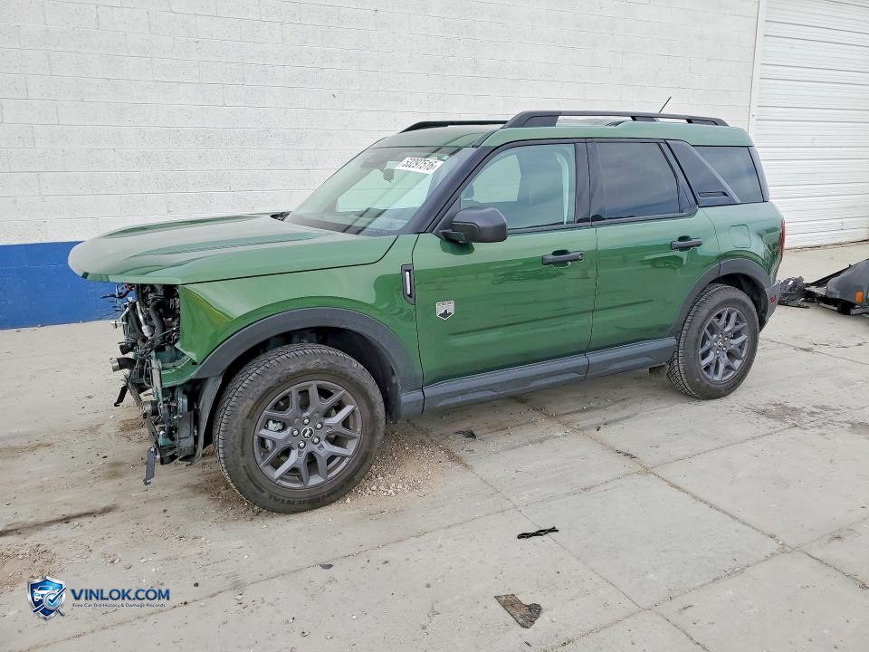 2025 FORD BRONCO SPORT BIG BEND – Lot 53297516 auction photo