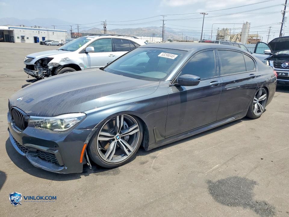 2019 BMW 740 I – Lot 53298046 auction photo