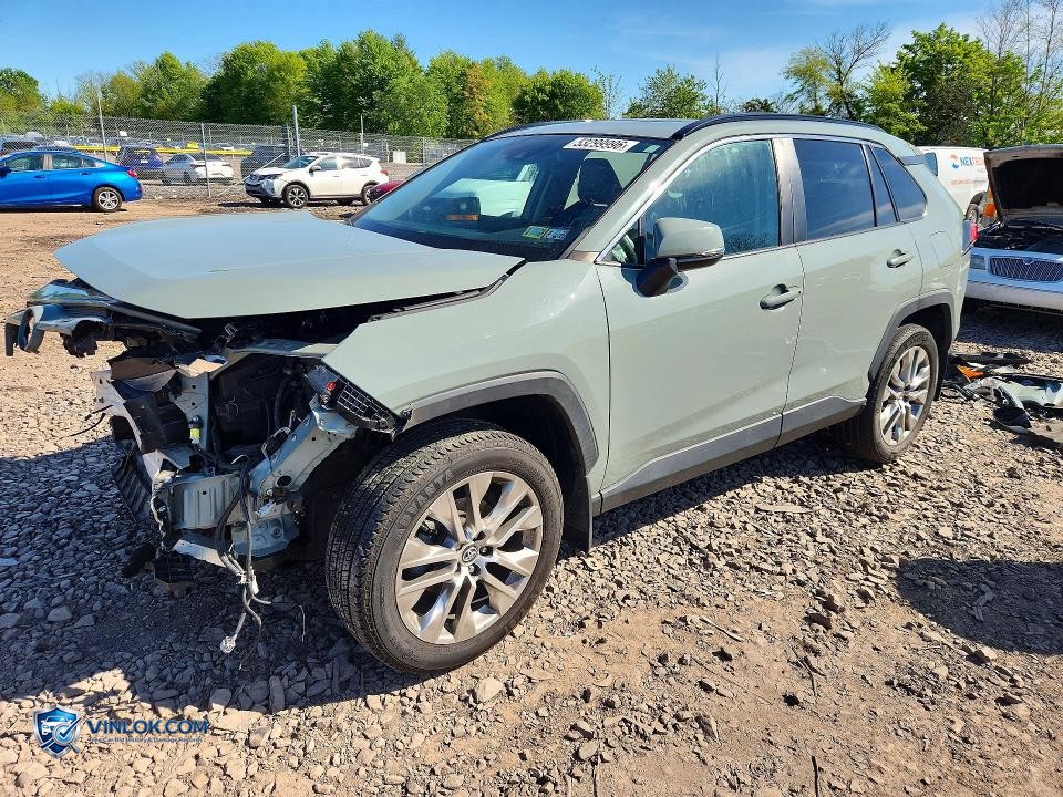 2020 TOYOTA RAV4 XLE PREMIUM – Lot 53299996 auction photo