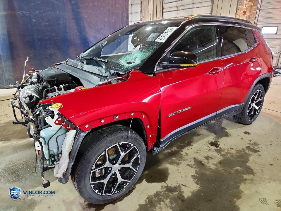 2025 JEEP COMPASS LIMITED – Lot 53301386 auction photo