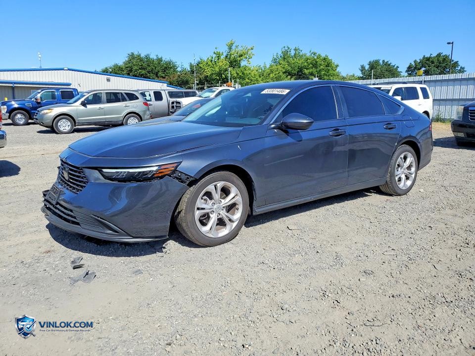 2025 HONDA ACCORD LX – Lot 53301486 auction photo