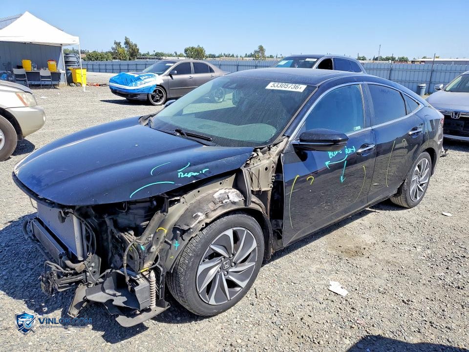 2020 HONDA INSIGHT TOURING – Lot 53305736 auction photo