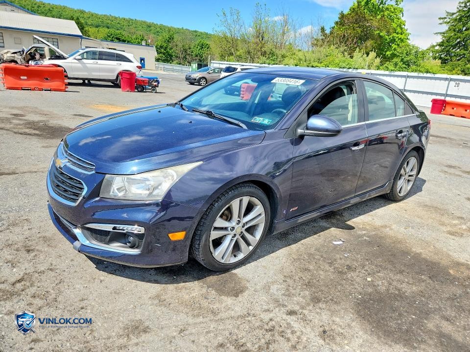 2015 CHEVROLET CRUZE LTZ – Lot 53308416 auction photo