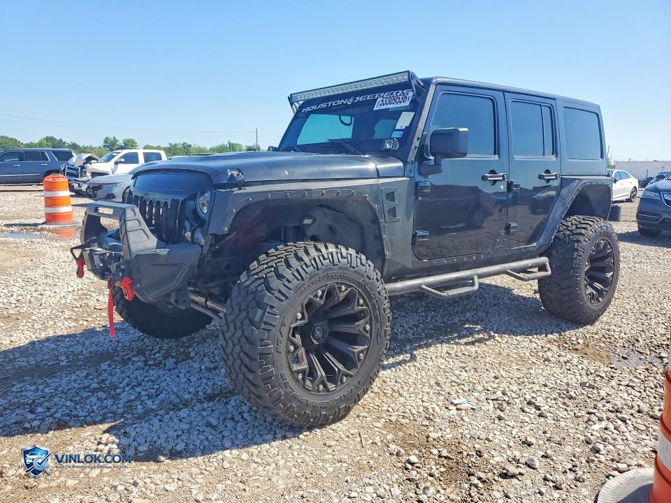 2017 JEEP WRANGLER UNLIMITED SPORT – Lot 53309536 auction photo