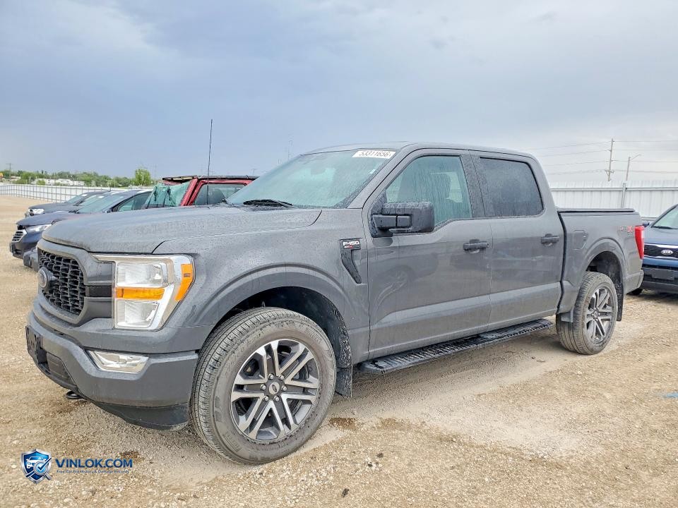 2021 FORD F150 SUPERCREW – Lot 53311656 auction photo