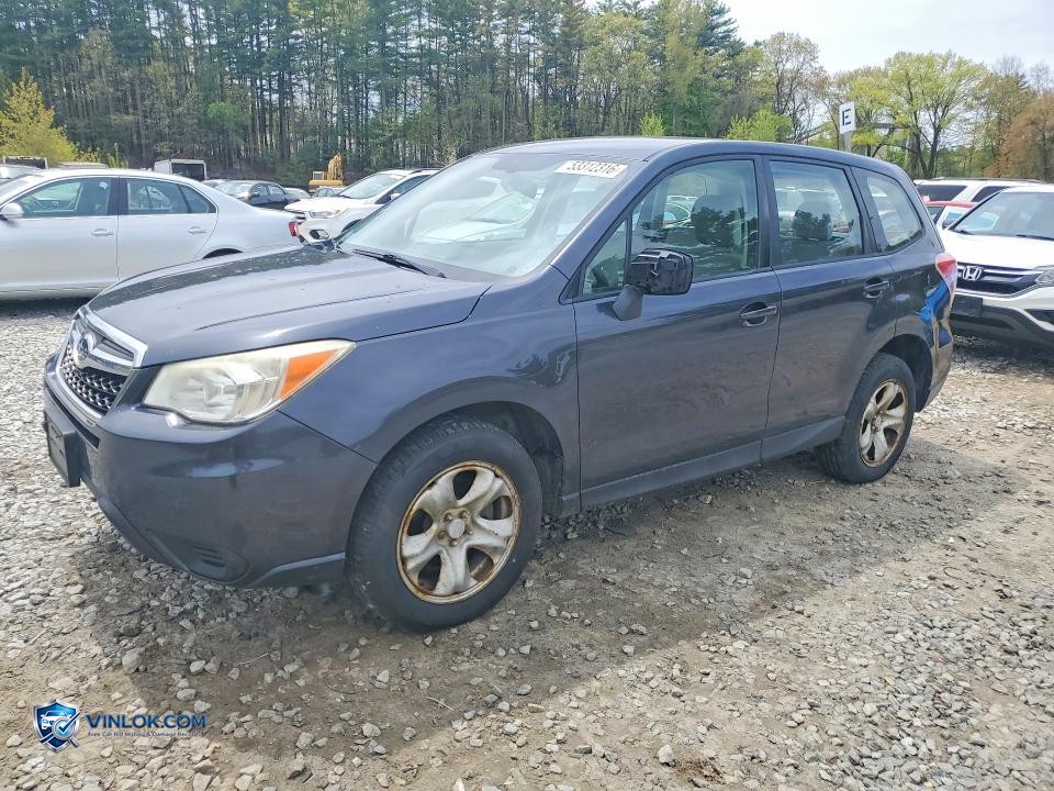 2014 SUBARU FORESTER 2.5I – Lot 53312316 auction photo