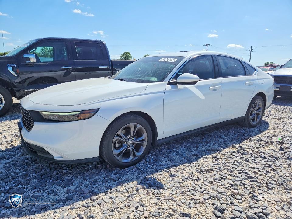 2024 HONDA ACCORD EX – Lot 53315466 auction photo