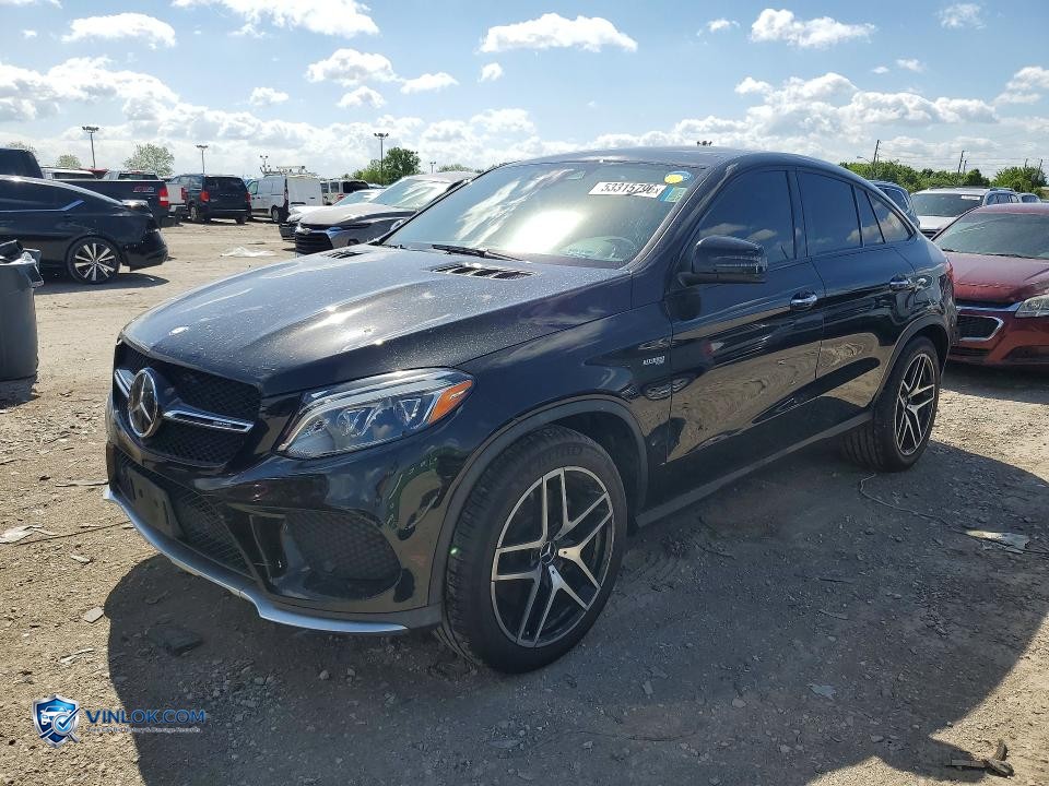 2017 MERCEDES-BENZ GLE COUPE 43 AMG – Lot 53315796 auction photo