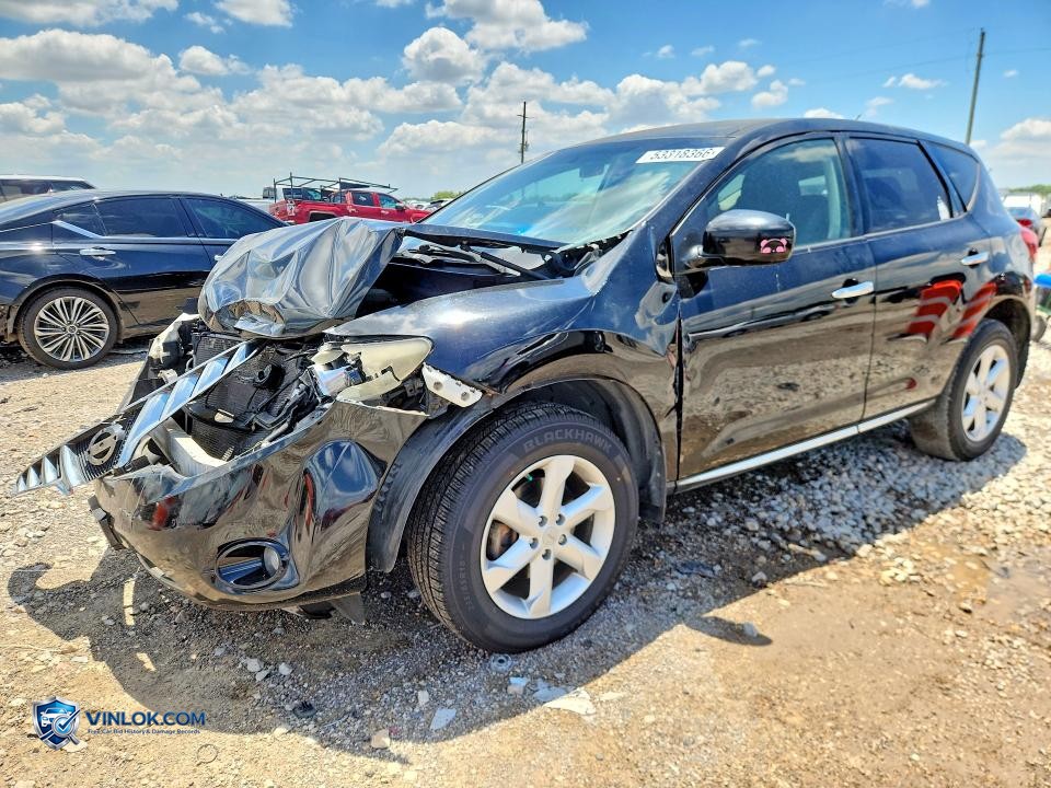 2009 NISSAN MURANO S – Lot 53318366 auction photo