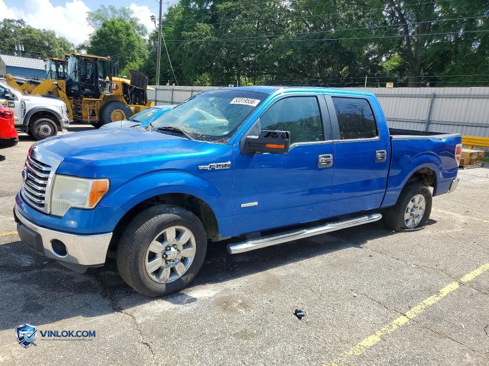 2012 FORD F150 SUPERCREW – Lot 53319556 auction photo