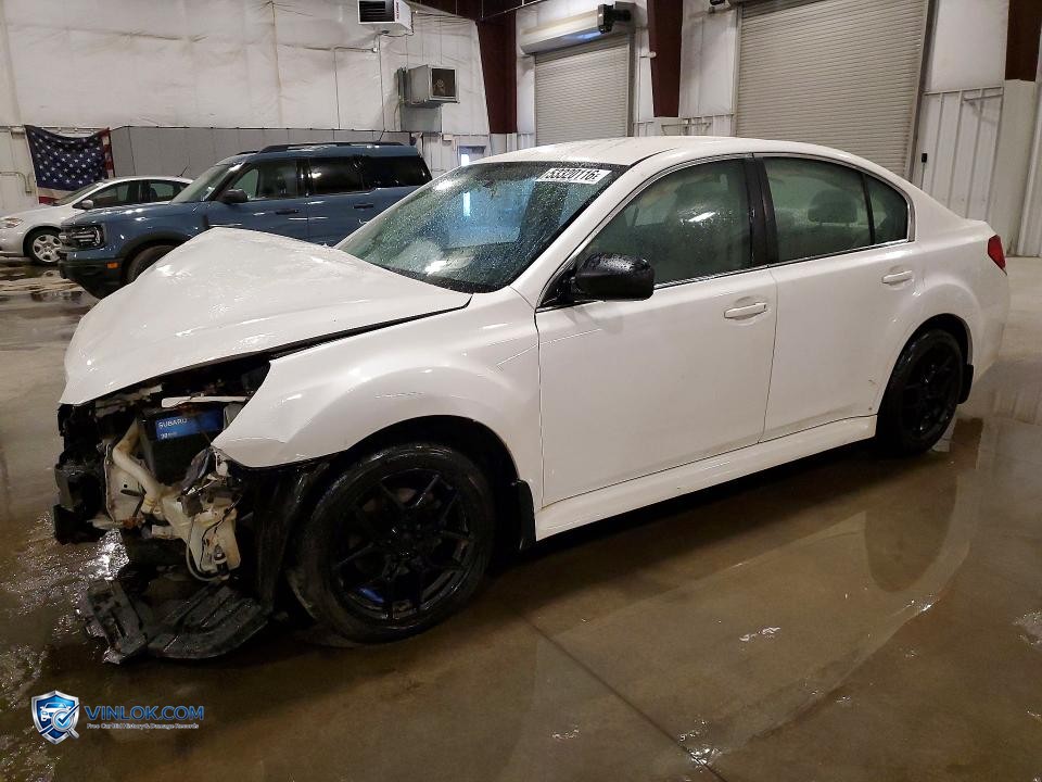 2013 SUBARU LEGACY 2.5I – Lot 53320116 auction photo