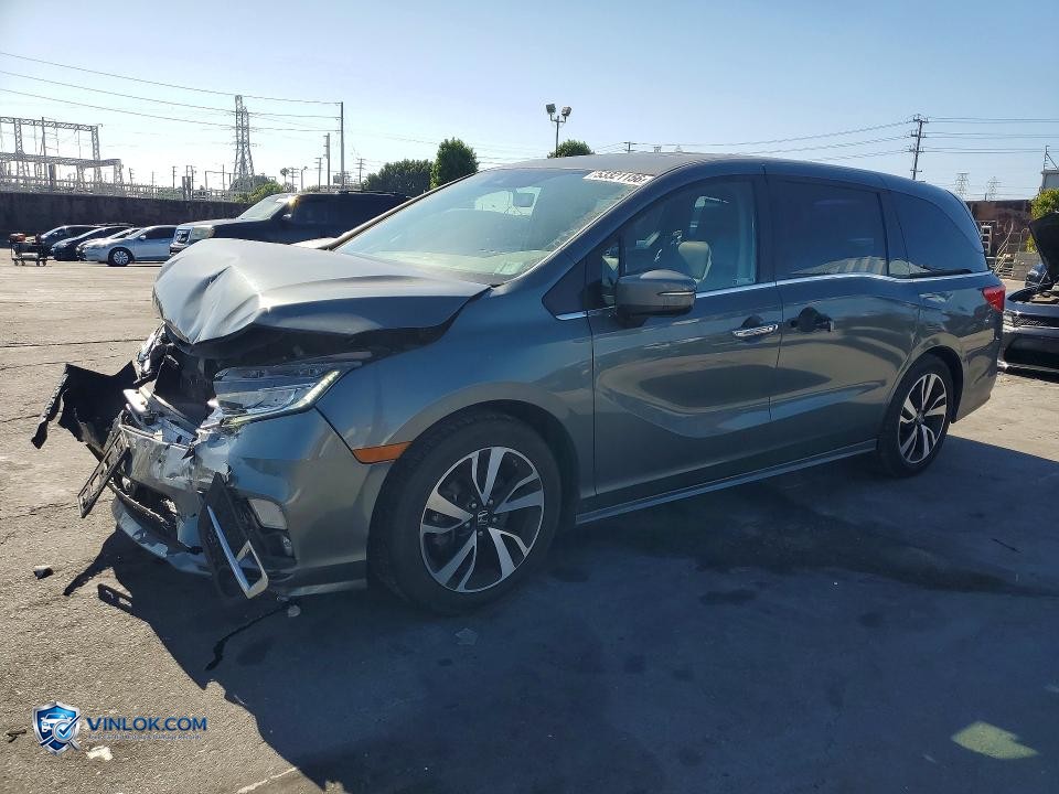 2019 HONDA ODYSSEY ELITE – Lot 53321156 auction photo