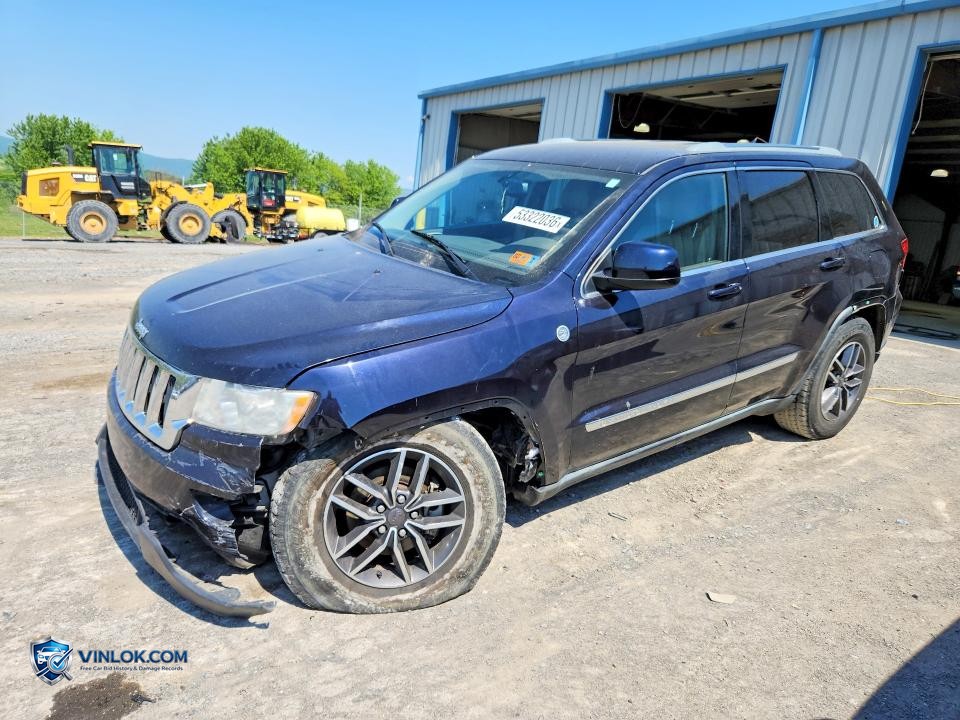 2011 JEEP GRAND CHEROKEE LAREDO – Lot 53322036 auction photo