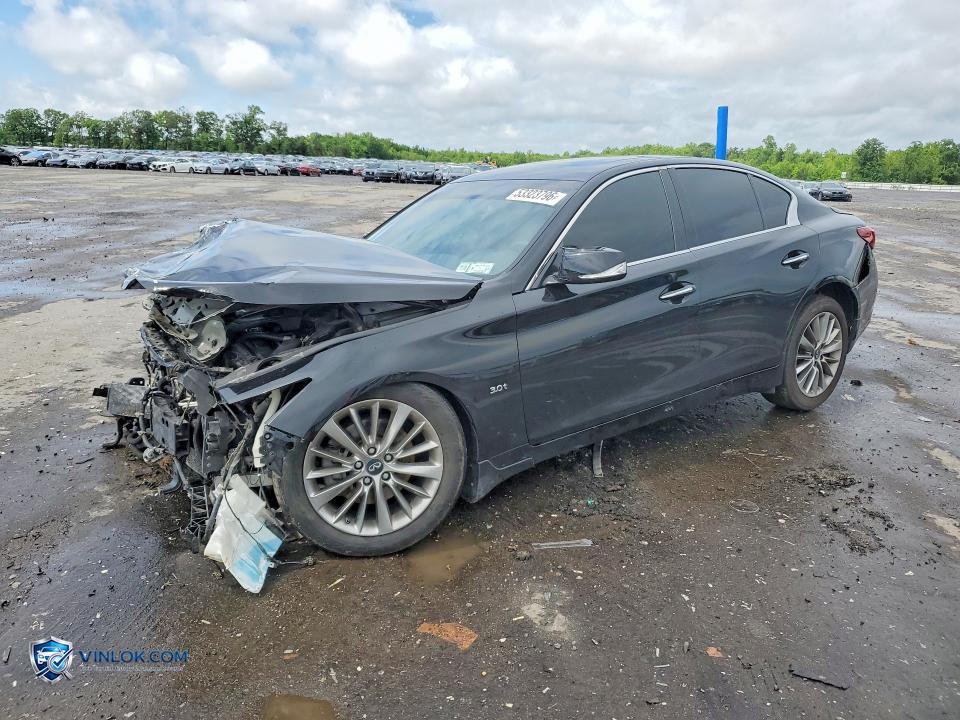 2018 INFINITI Q50 3.0T LUXE – Lot 53323796 auction photo