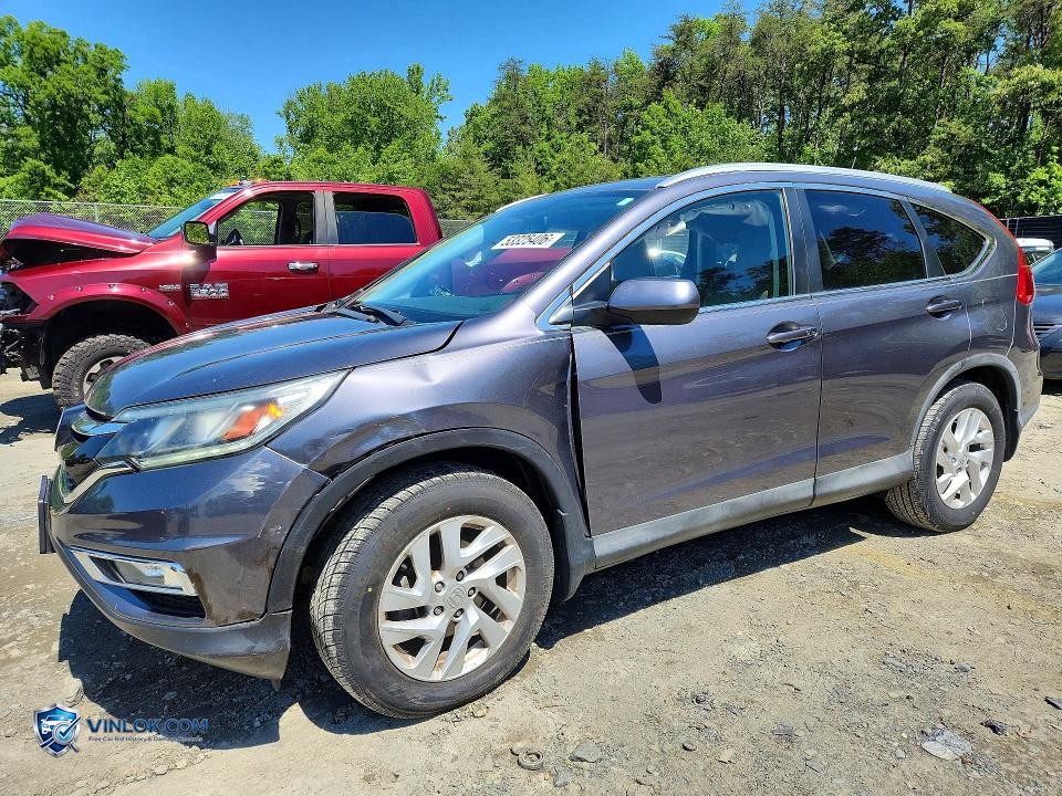 2016 HONDA CR-V EXL – Lot 53325406 auction photo