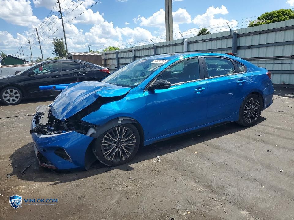 2022 KIA FORTE GT LINE – Lot 53326186 auction photo