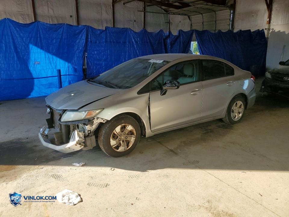 2014 HONDA CIVIC LX – Lot 53329076 auction photo