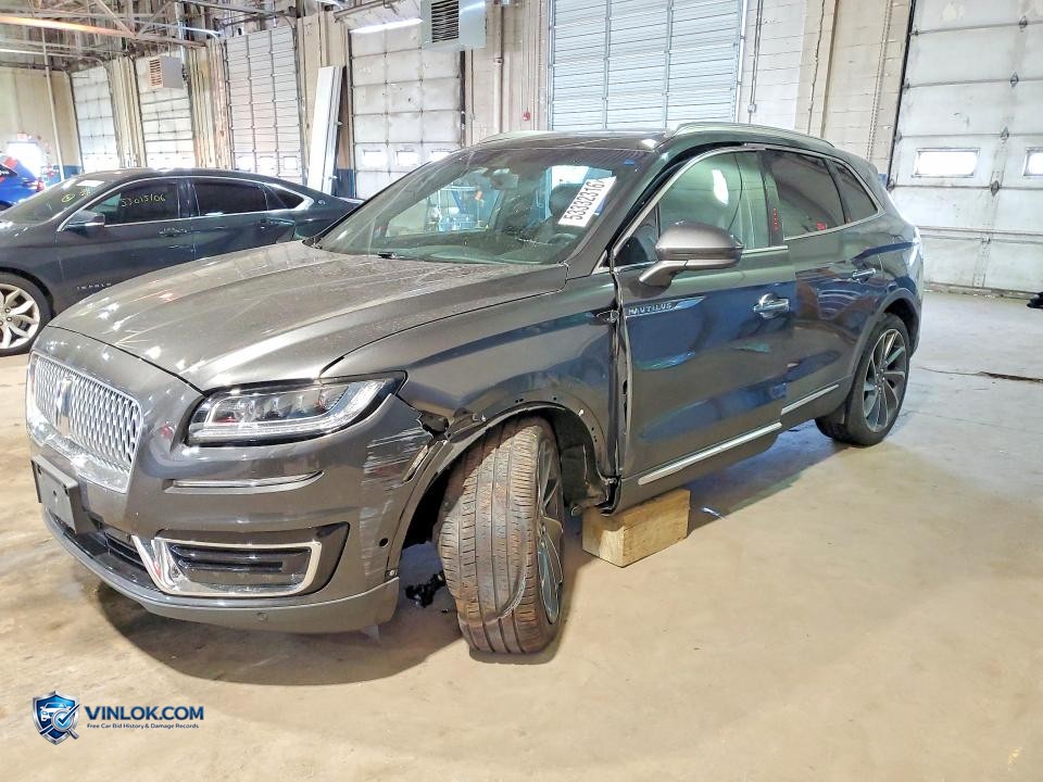 2019 LINCOLN NAUTILUS RESERVE – Lot 53332316 auction photo