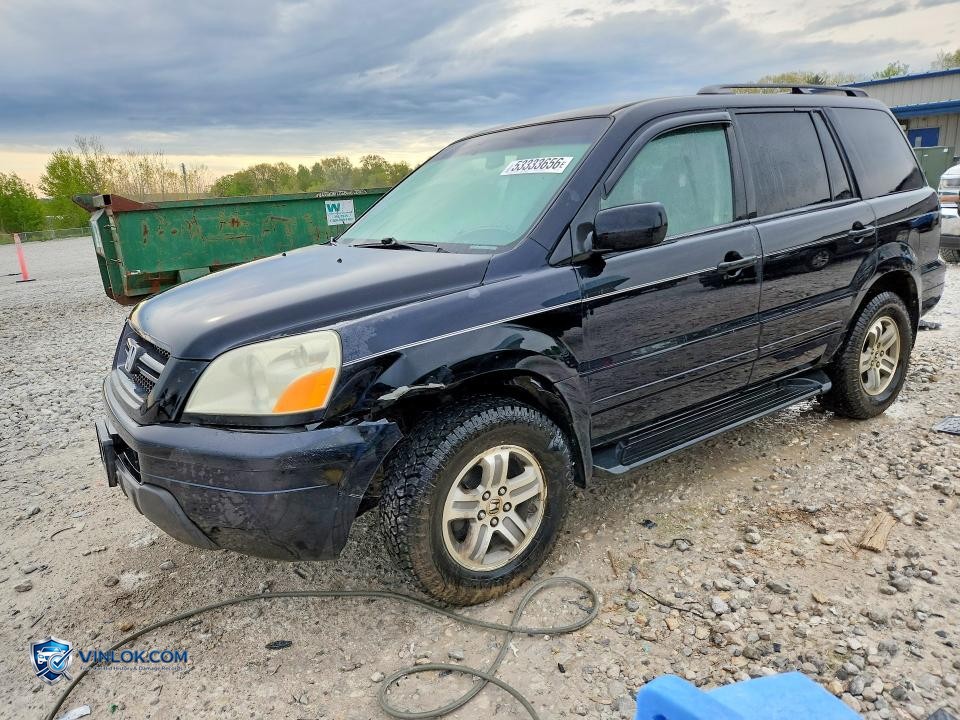 2005 HONDA PILOT EX – Lot 53333656 auction photo