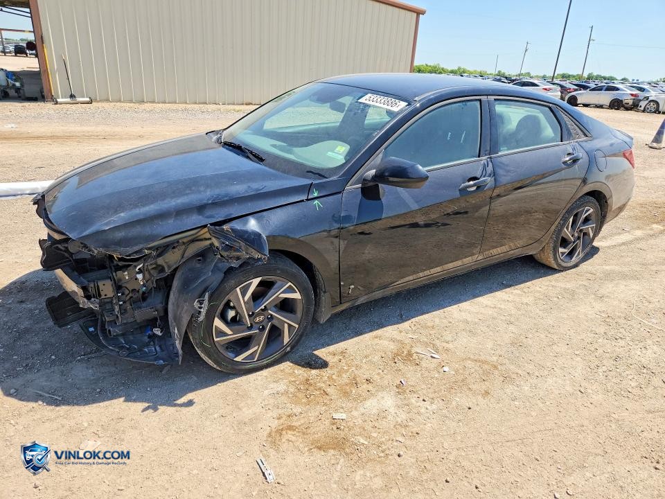2025 HYUNDAI ELANTRA SEL SPORT – Lot 53333886 auction photo