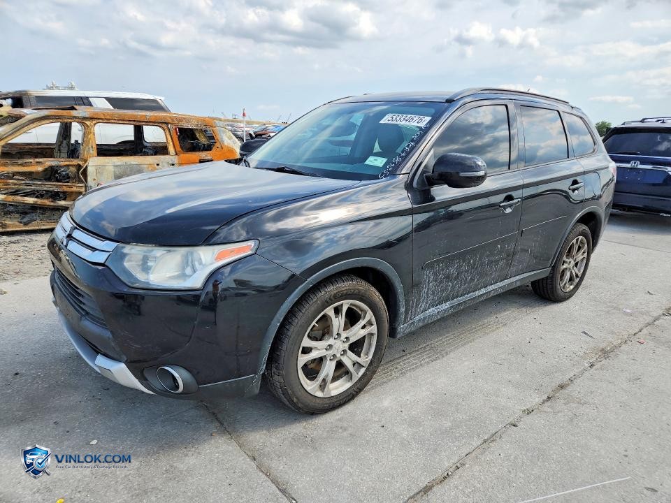 2015 MITSUBISHI OUTLANDER SE – Lot 53334676 auction photo