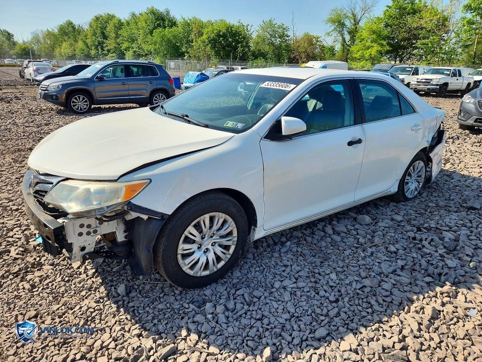 2012 TOYOTA CAMRY LE – Lot 53335606 auction photo