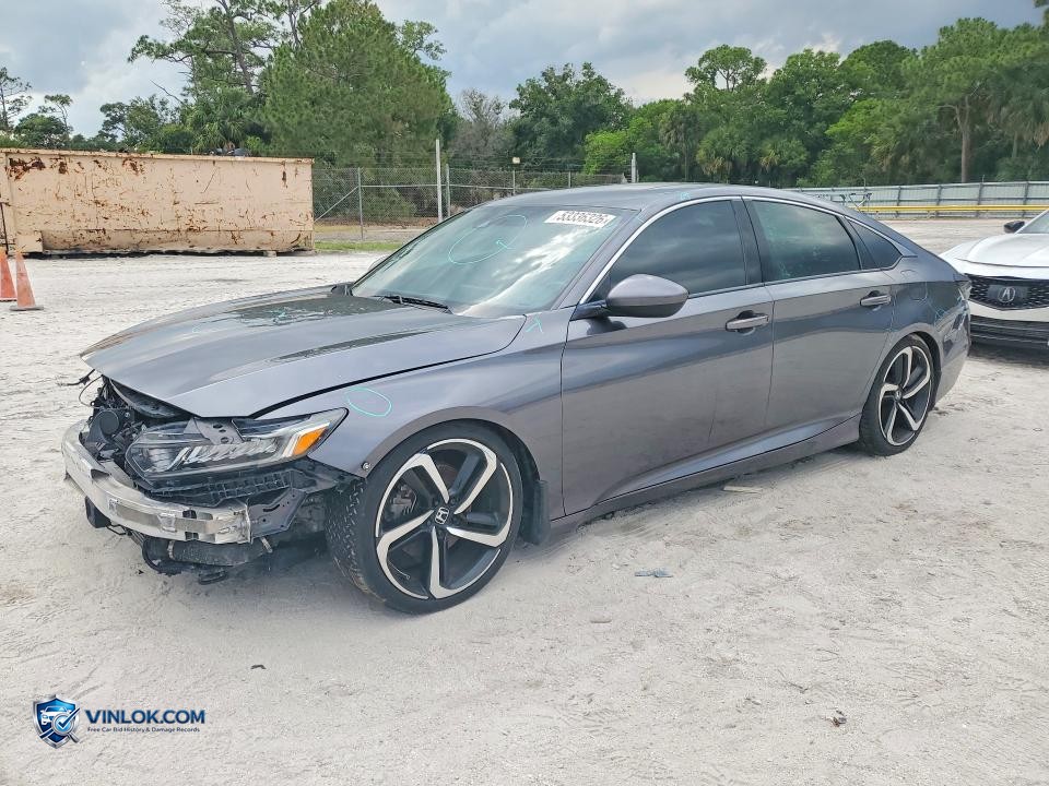 2020 HONDA ACCORD SPORT – Lot 53336326 auction photo
