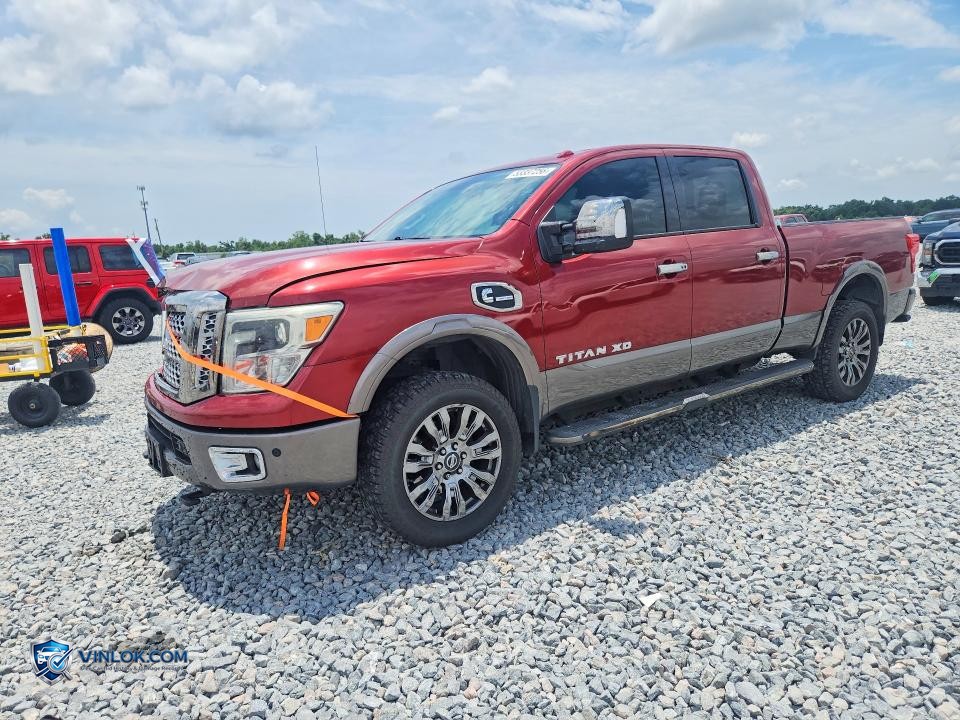 2016 NISSAN TITAN XD PLATINUM RESERVE – Lot 53337256 auction photo