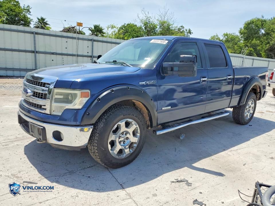 2014 FORD F150 SUPERCREW – Lot 53337906 auction photo