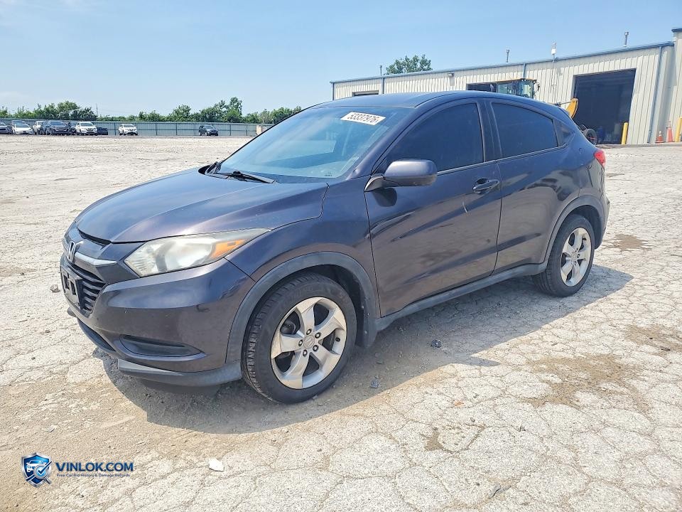 2016 HONDA HR-V LX – Lot 53337976 auction photo