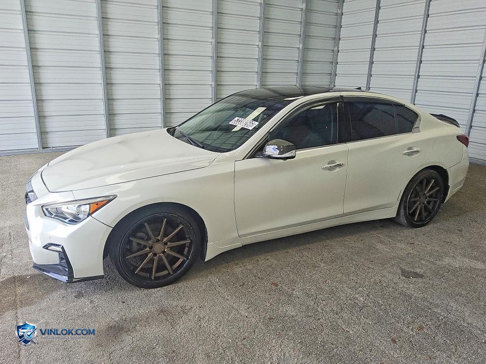 2018 INFINITI Q50 3.0T LUXE – Lot 53338266 auction photo