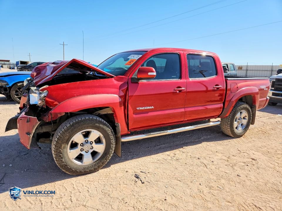 2012 TOYOTA TACOMA DOUBLE CAB PRERUNNER – Lot 53342706 auction photo