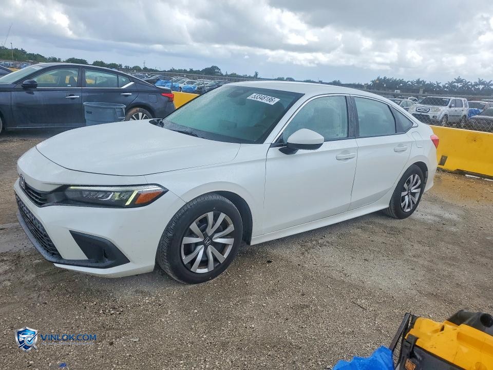2022 HONDA CIVIC LX – Lot 53348186 auction photo