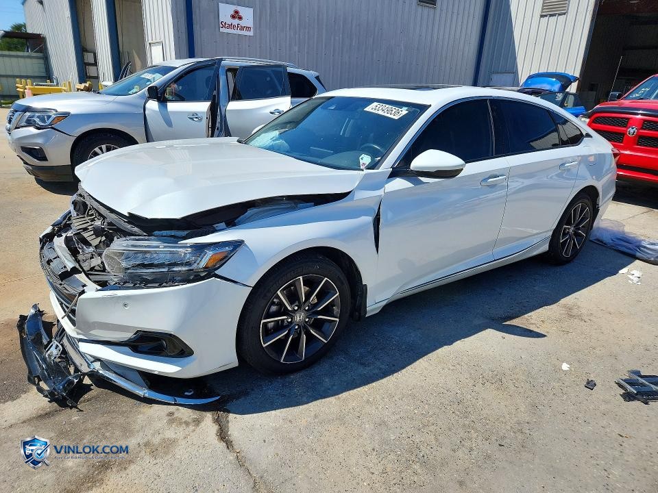 2021 HONDA ACCORD EXL – Lot 53349636 auction photo