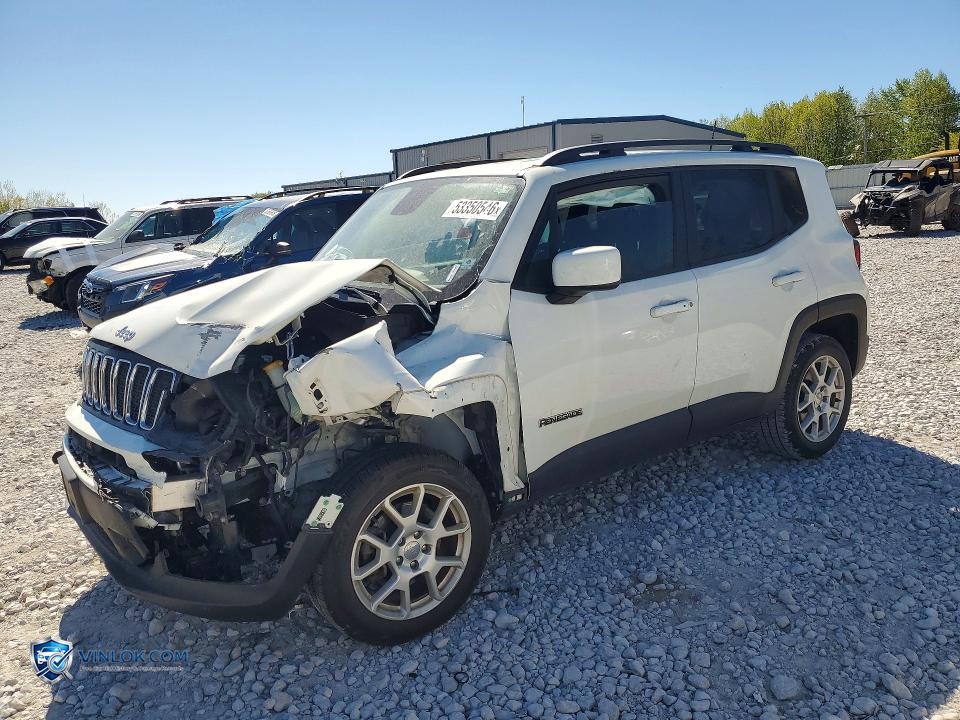 2020 JEEP RENEGADE LATITUDE – Lot 53350546 auction photo
