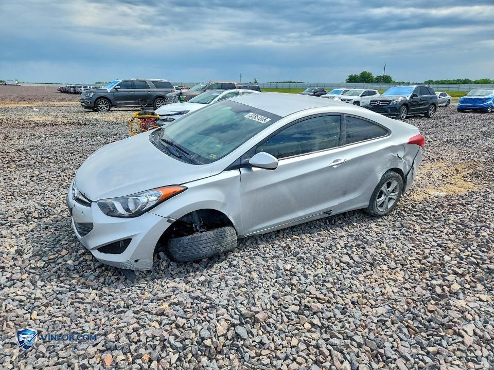 2013 HYUNDAI ELANTRA COUPE GS – Lot 53351266 auction photo