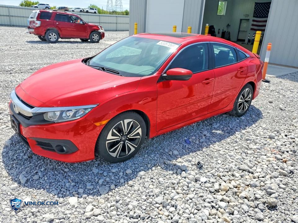 2016 HONDA CIVIC EX – Lot 53357066 auction photo