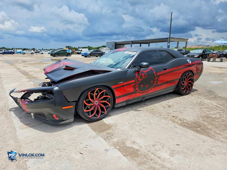 2017 DODGE CHALLENGER R – Lot 53357096 auction photo