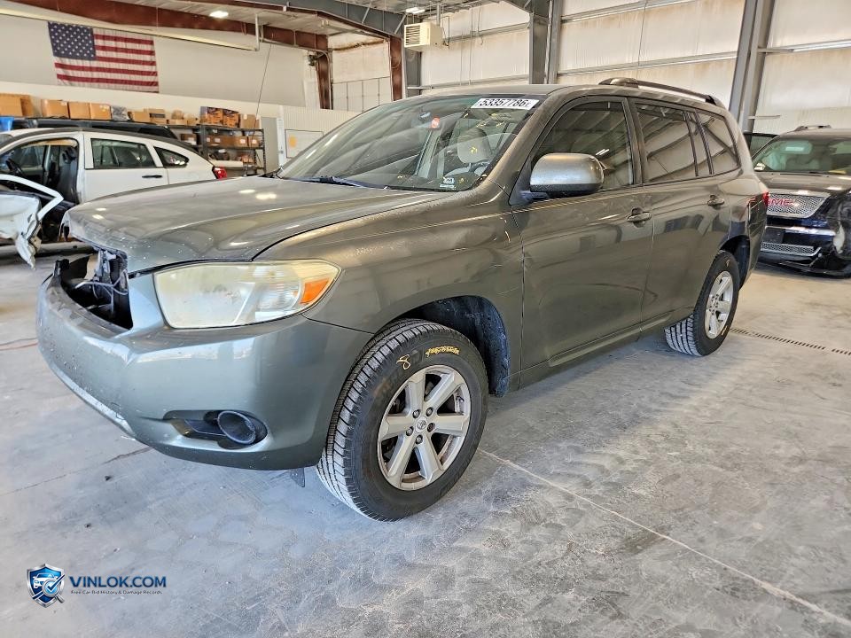 2008 TOYOTA HIGHLANDER BASE – Lot 53357786 auction photo
