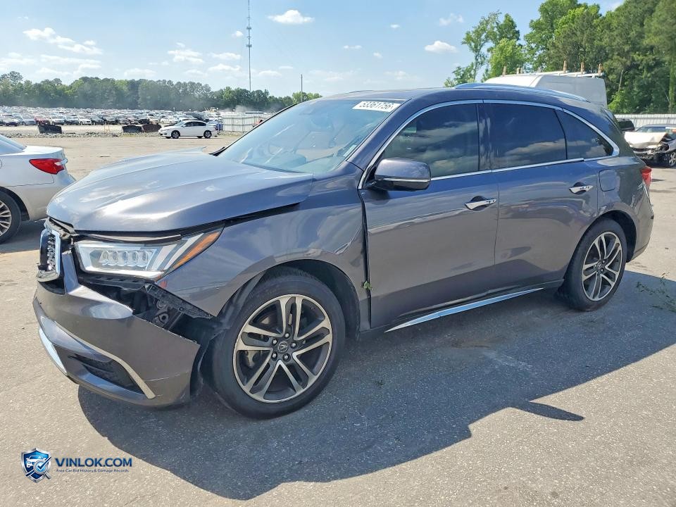 2017 ACURA MDX ADVANCE – Lot 53361756 auction photo